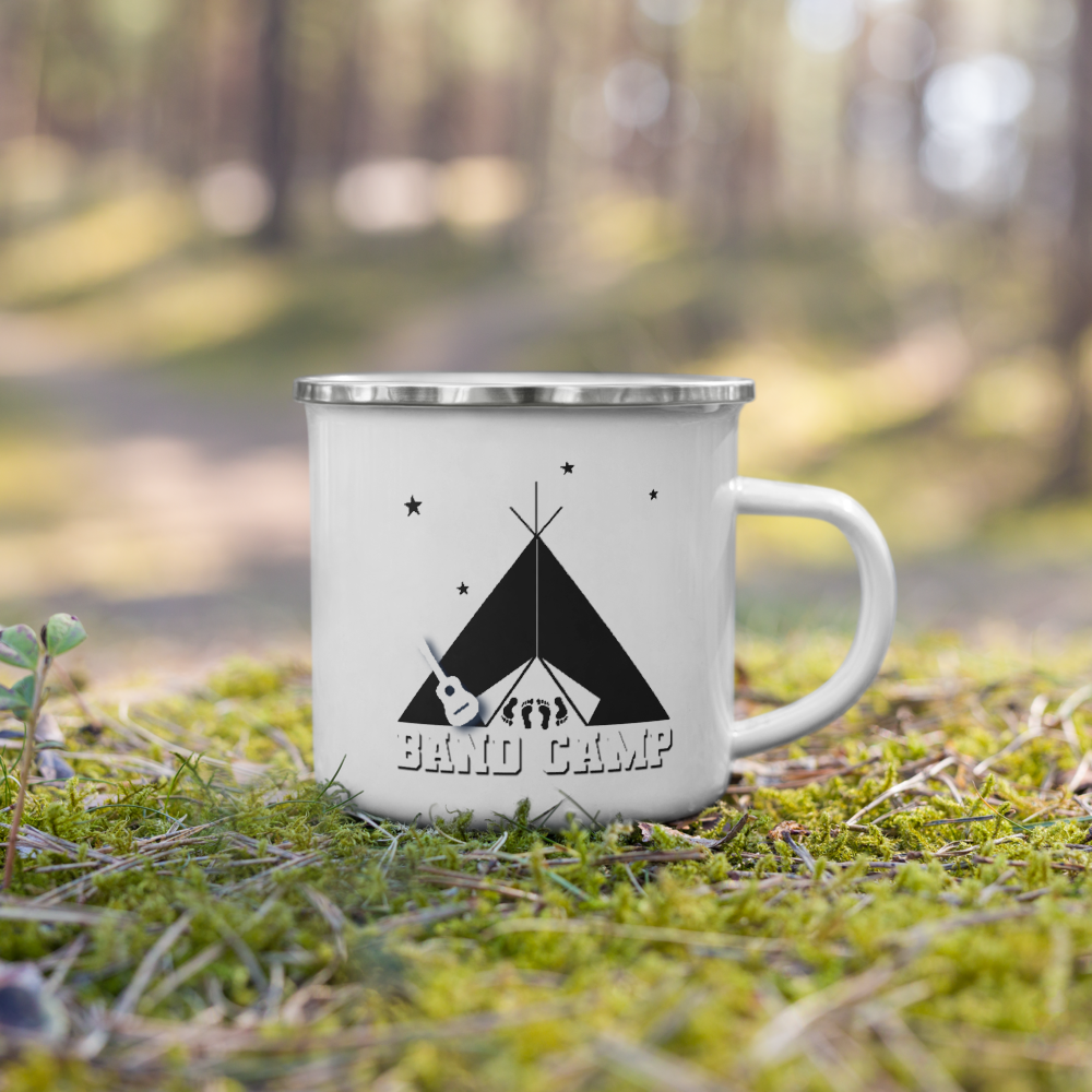 Band Camp Enamel Mug