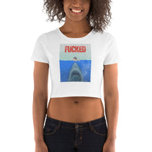 Load image into Gallery viewer, Shark Attack Crop Tee
