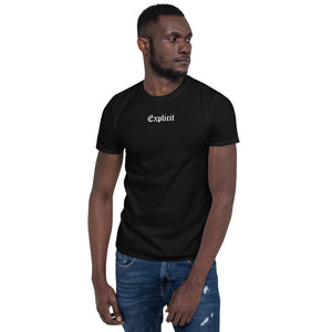 Èxplicit small batch print Unisex T-Shirt