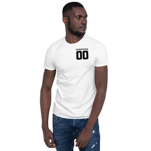 Zero F cks White White Black Unisex T-Shirt