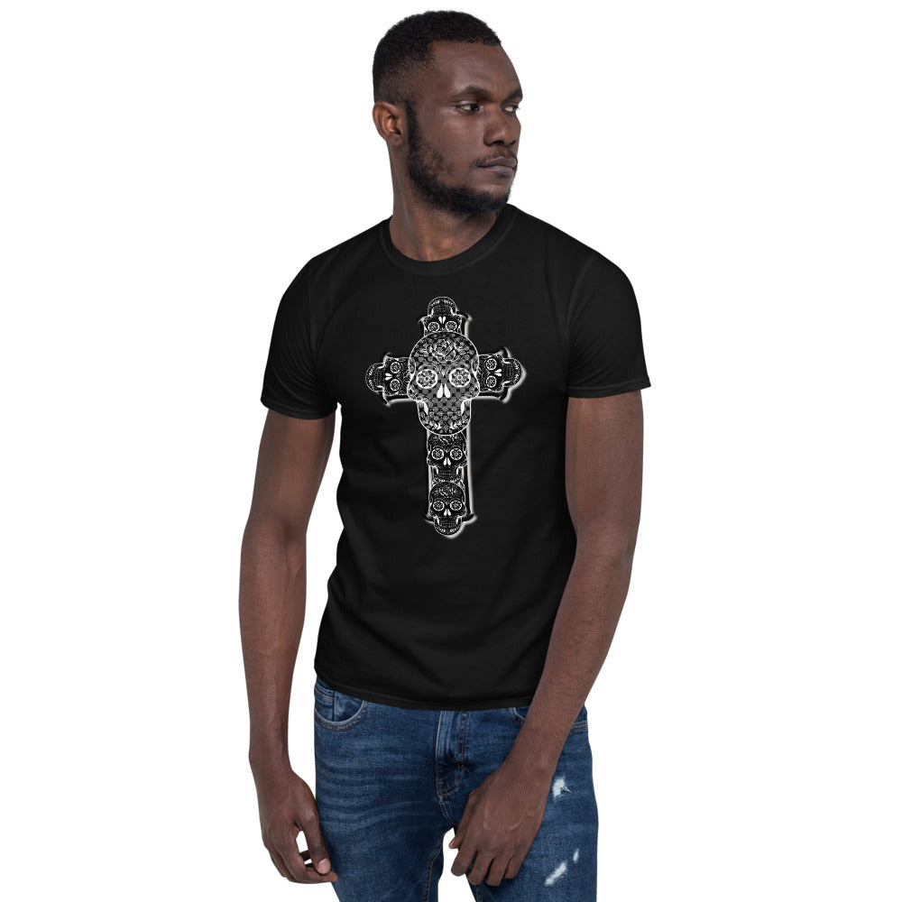 Sugarskull Cross Unisex T-Shirt