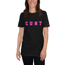 Load image into Gallery viewer, Bitch Black Pink C bomb Women’s Tee
