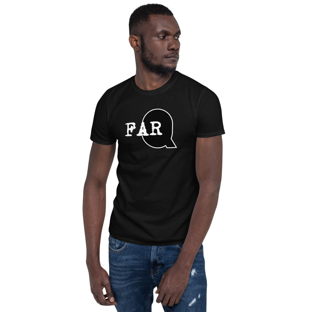 Far Q Black Unisex T-Shirt