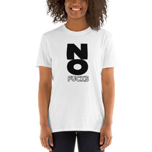 Load image into Gallery viewer, No F’s White Unisex T-Shirt
