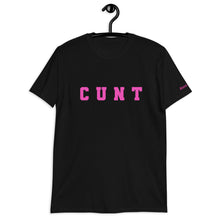 Load image into Gallery viewer, Bitch Black Pink C bomb Women’s Tee
