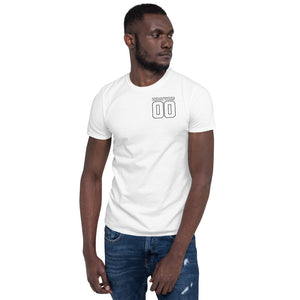 Zero F cks White Black White  Unisex T-Shirt